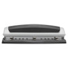 10-sheet Precision Pro Desktop Two-to-three-hole Punch, 9/32" Holes
