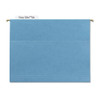 Tuff Hanging Folders With Easy Slide Tab, Letter Size, 1/3-cut Tab, Blue, 18/box