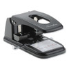100-sheet High Capacity 2-hole Punch, Fixed Centers, 9/32" Holes, Black/gray