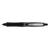 Dr. Grip Fullblack Retractable Ballpoint Pen, 1mm, Black Ink/barrel