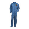 A20 Coveralls, Microforce Barrier Sms Fabric, Blue, 2x-large, 24/carton