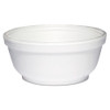 Foam Bowls, 8 Ounces, White, Round, 50/pack