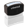 Message Stamp, E-mailed, Pre-inked One-color, Blue