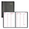 Essential Collection Weekly Appointment Book, 11 X 8.5, Black, 2021