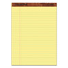 "the Legal Pad" Ruled Pads, Wide/legal Rule, 8.5 X 11.75, Canary, 50 Sheets, Dozen