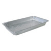 Aluminum Steam Table Pans, Full Size, Medium, 50/carton