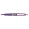 Precise V5rt Retractable Roller Ball Pen, 0.5mm, Purple Ink/barrel