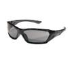 Forceflex Safety Glasses, Black Frame, Gray Lens