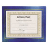 Leatherette Document Frame, 8-1/2 X 11, Blue, Pack Of Two