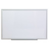 Dry Erase Board, Melamine, 36 X 24, Aluminum Frame