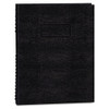 Ecologix Notepro Executive Notebook, Medium/college Rule, Black, 11 X 8.5, 100 Sheets