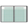 Undated Class Record Book, 10 7/8 X 8 1/4, Black