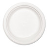 Paper Dinnerware, Plate, 8 3/4" Dia, White, 500/carton