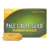 Pale Crepe Gold Rubber Bands, Size 64, 0.04" Gauge, Crepe, 1 Lb Box, 490/box