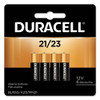 Specialty Alkaline Battery, 21/23, 12v, 4/pack