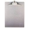 Aluminum Clipboard W/high-capacity Clip, 1" Clip Cap, 8 1/2 X 12 Sheets, Silver