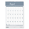 Recycled Bar Harbor Wirebound Academic Monthly Wall Calendar, 12 X 17, 2020-2021