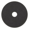 High Performance Stripping Floor Pads, 20" Diameter, Grayish Black, 5/carton