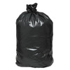 Low Density Repro Can Liners, 45 Gal, 1 Mil, 40" X 48", Black, 100/carton