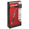 Signo 207 Retractable Gel Pen, 0.7mm, Red Ink, Smoke/black/red, Dozen