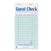 Guest Check Book, Carbon Duplicate, 3 1/2 X 6 7/10, 50/book, 50 Books/carton