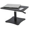 High Rise Adjustable Laptop Stand, 21 X 13 X 12 To 15 3/4, Black