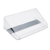 Magnetic Docupocket Wall File, Letter, 13 X 7 X 4, Clear