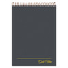 Gold Fibre Wirebound Writing Pad W/ Cover, 1 Subject, Project Notes, Gray Cover, 8.5 X 11.75, 70 Sheets