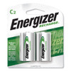 Nimh Rechargeable C Batteries, 1.2v, 2/pack