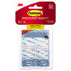 Clear Hooks & Strips, Plastic, Mini, 18 Hooks & 24 Strips/pack