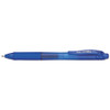 Energel-x Retractable Gel Pen, 0.7 Mm Metal Tip, Blue Ink/barrel, Dozen