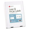 White Laser/inkjet Shipping And Address Labels, Inkjet/laser Printers, 2 X 4, White, 10/sheet, 250 Sheets/box