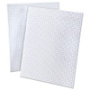 Quadrille Pads, 4 Sq/in Quadrille Rule, 8.5 X 11, White, 50 Sheets - DTOP22030C