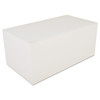 Carryout Tuck Top Boxes, White, 9 X 5 X 4, Paperboard, 250/carton