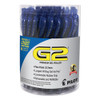 G2 Premium Retractable Gel Pen, Fine 0.7mm, Blue Ink/barrel, 36/pack