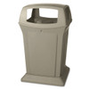 Ranger Fire-safe Container, Square, Structural Foam, 45 Gal, Beige - DRCP917388BEI