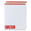 Easel Pads/flip Charts, 27 X 34, White, 50 Sheets, 2/carton - DUNV35601