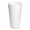 Foam Drink Cups, 20oz, 500/carton