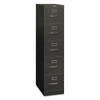 310 Series Five-drawer Full-suspension File, Letter, 15w X 26.5d X 60h, Charcoal