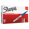 Retractable Permanent Marker, Extra-fine Needle Tip, Blue