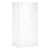 Grocery Paper Bags, 30 Lbs Capacity, #4, 5"w X 3.33"d X 9.75"h, White, 500 Bags