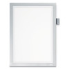 Duraframe Note Sign Holder, 8 1/2" X 11", Silver Frame