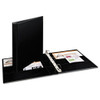 Durable Non-view Binder With Durahinge And Ezd Rings, 3 Rings, 1" Capacity, 11 X 8.5, Black - DAVE07301