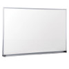 Dry Erase Board, Melamine, 36 X 24, Satin-finished Aluminum Frame