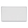 Dry Erase Board, Melamine, 72 X 48, Satin-finished Aluminum Frame