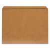 Reinforced Kraft Top Tab File Folders, Straight Tab, Letter Size, Kraft, 100/box