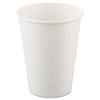 Single-sided Poly Paper Hot Cups, 12oz, White, 50/bag, 20 Bags/carton