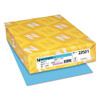 Color Paper, 24lb, 8.5 X 11, Lunar Blue, 500/ream