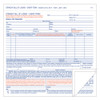 Hazardous Material Short Form, 7 X 8 1/2, Three-part Carbonless, 250 Forms