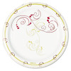 Symphony Paper Dinnerware, Mediumweight Plate, 6", Tan, 1000/carton